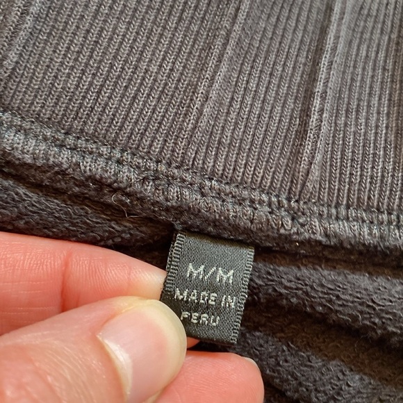 ATM Anthony Thomas Melillo French Terry Sweatpants Black sz M - Picture 7 of 9